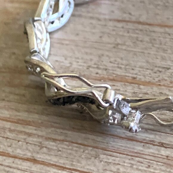 Vintage Bracelet Faux Gems Excellent Condition - Picture 8 of 12